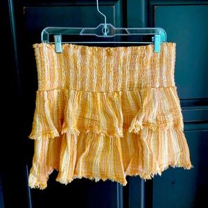 Aerie Layered Mini Skirt